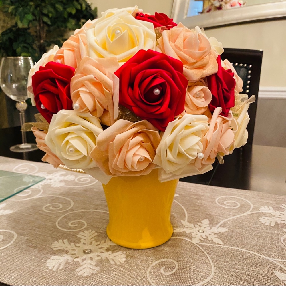 2 Edible Arrangement Flower Vases - Picture 3 of 8